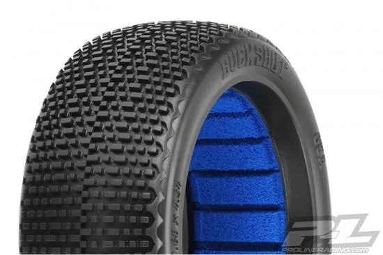 ProLine Buck Shot S4 Super Soft 1:8 Buggy Tyres With Closed Cell Inserts (2) &mdash; image 10 of 11