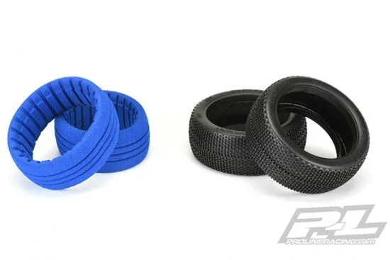 ProLine Buck Shot S4 Super Soft 1:8 Buggy Tyres With Closed Cell Inserts (2) &mdash; image 8 of 11