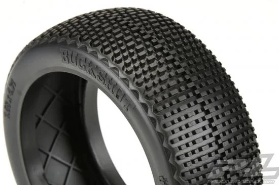 ProLine Buck Shot S4 Super Soft 1:8 Buggy Tyres With Closed Cell Inserts (2) &mdash; image 7 of 11