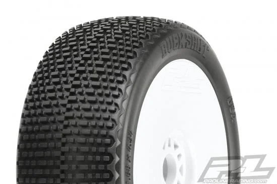 ProLine Buckshot M3 Premounted on Velocity V2 White Wheels (2) — image 2 of 7