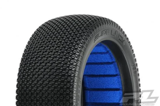 ProLine Slide Lock S2 Medium 1:8 Buggy Tyres With Closed Cell Inserts (2) — image 2 of 8