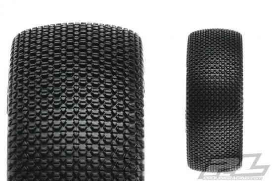 ProLine Slide Lock S2 Medium 1:8 Buggy Tyres With Closed Cell Inserts (2) — image 3 of 8