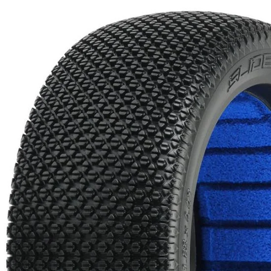 ProLine Slide Lock S2 Medium 1:8 Buggy Tyres With Closed Cell Inserts (2) — image 1 of 8