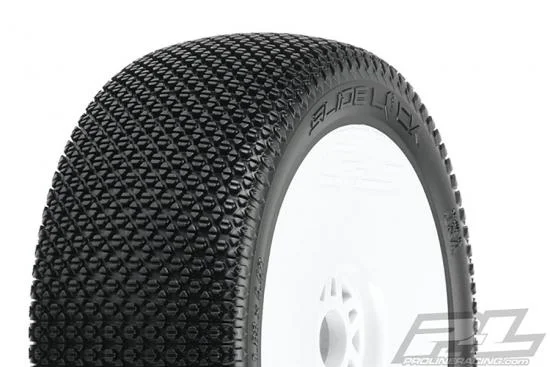 ProLine Slide Lock S3 Tyres Pre Mounted on White Volicity 2 Wheels (2) — image 2 of 7