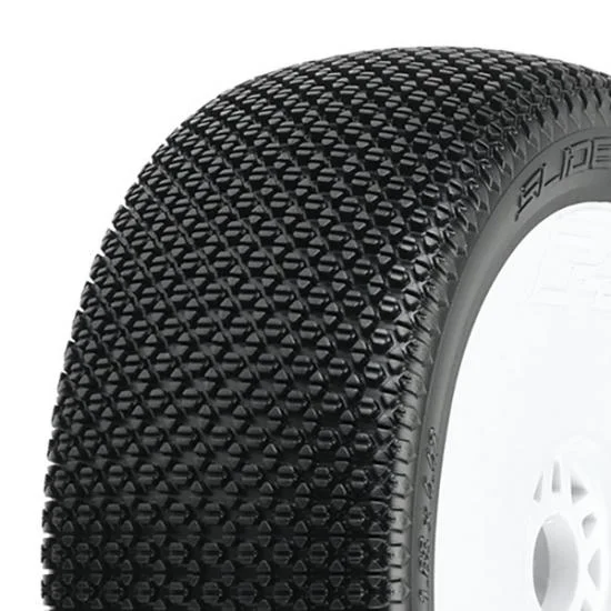 ProLine Slide Lock S3 Tyres Pre Mounted on White Volicity 2 Wheels (2) — image 1 of 7