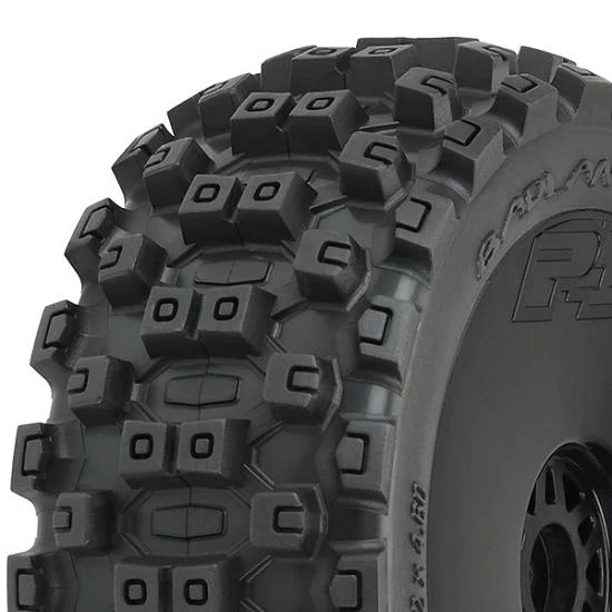 ProLine Badlands MX 1:8 Buggy M2 Tyres Pre Mounted on Black Wheels (2) — image 1 of 6