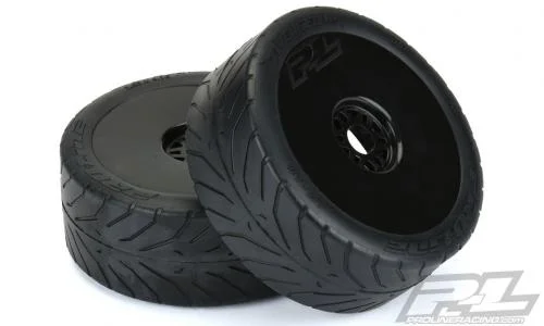 ProLine Avenger HP S3 Belted 1:8 Buggy Tyres - Mounted on Black Wheels (2) — image 3 of 5