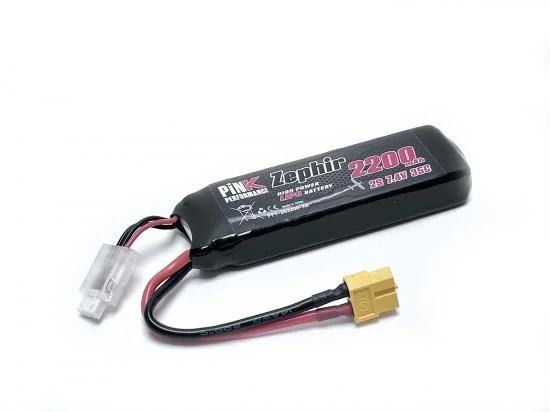Pink Performance Zephir LiPo 2S 7.4V-2200-35C (XT60) 106x35x15mm 122g — image 2 of 2
