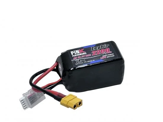 Pink Performance Zephir LiPo 4S 14.8V-2200-35C (XT60)106x35x31mm 235g — image 2 of 2