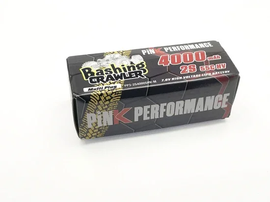 Pink Bashing Crawler LiPo 2S 7.6V-4000-55C (Multi) 96x42x21mm Shorty — image 3 of 3