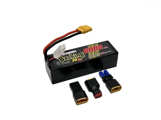 Pink Bashing LiPo 3S 11.1V-6000-50C (Multi) 139x47x39mm 460g — image 1 of 3