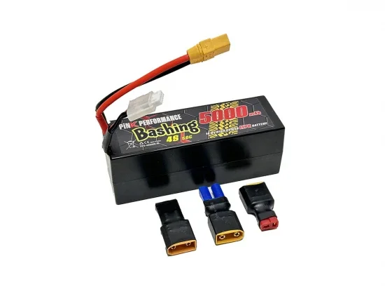 Pink Bashing LiPo 4S 14.8V-5000-50C (Multi) 139x47x49mm 590g — image 1 of 4