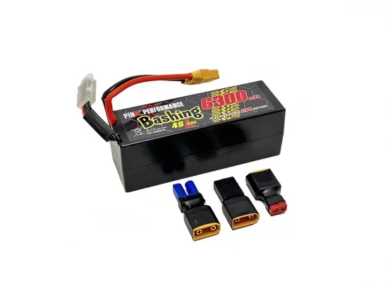 Pink Bashing LiPo 4S 14.8V-6300-50C (Multi) 139x47x49mm 600g — image 1 of 3