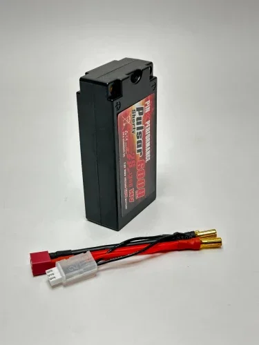 Pink Pulsar Shorty LiPo 2S 7.6V-6000-130C (5mm) 96.5x47.7x26mm 225g — image 4 of 4