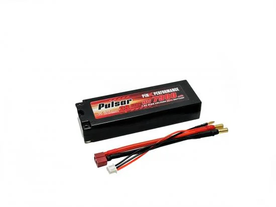 Pink Performance Pulsar LiPo 2S 7.6V-7900-130C (5mm) 139x47x26mm 318g — image 2 of 6