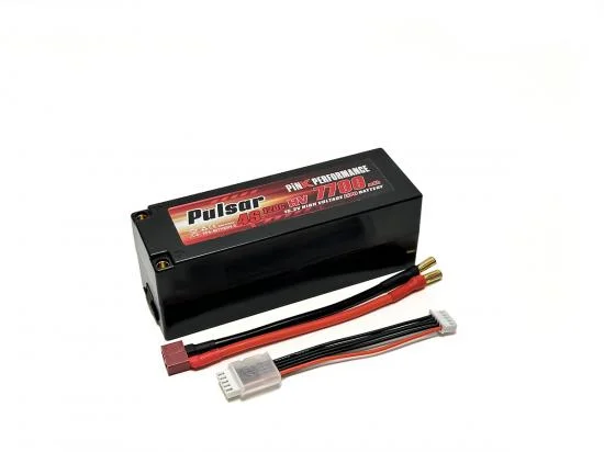 Pink Performance Pulsar LiPo 4S 15.2V-7700-130C(5mm) 139x47x48mm 600g — image 3 of 5