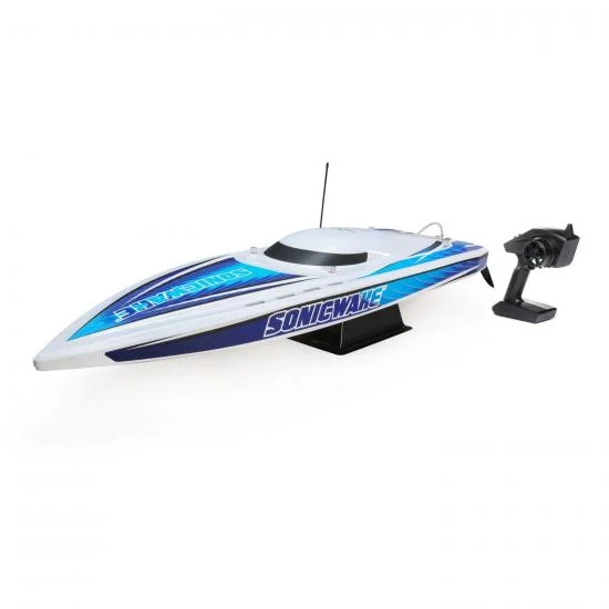 Pro Boat Sonicwake 36 - White/Blue — image 15 of 16