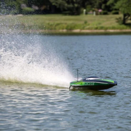 Pro Boat Sonicwake 36 - Black/Green — image 16 of 16