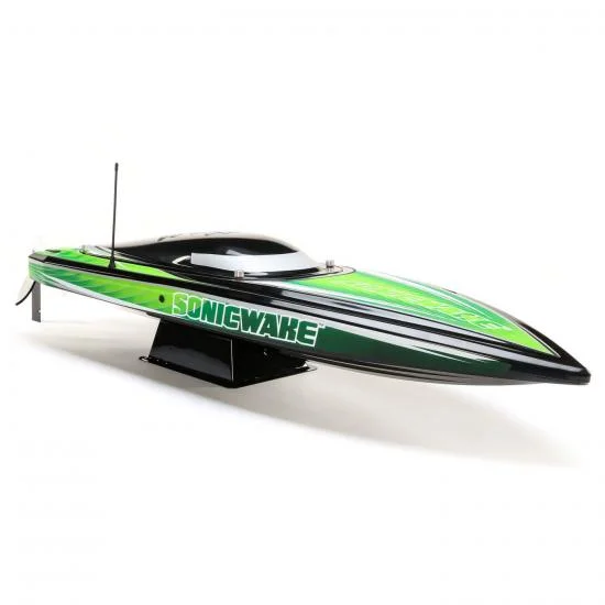 Pro Boat Sonicwake 36 - Black/Green — image 13 of 16