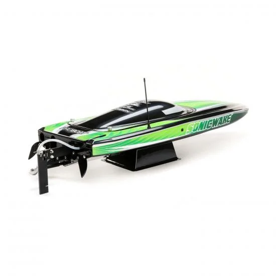 Pro Boat Sonicwake 36 - Black/Green — image 12 of 16