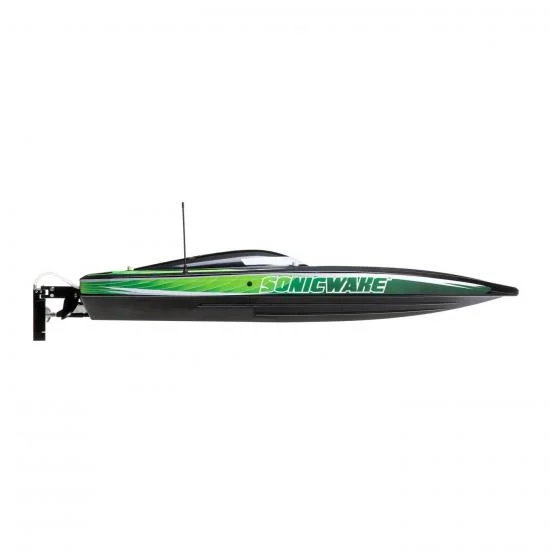 Pro Boat Sonicwake 36 - Black/Green — image 10 of 16