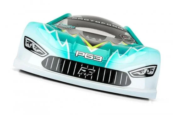 ProLine Protoform P63 Lightweight (0.65mm) Clear Bodyshell - 190mm — image 9 of 14