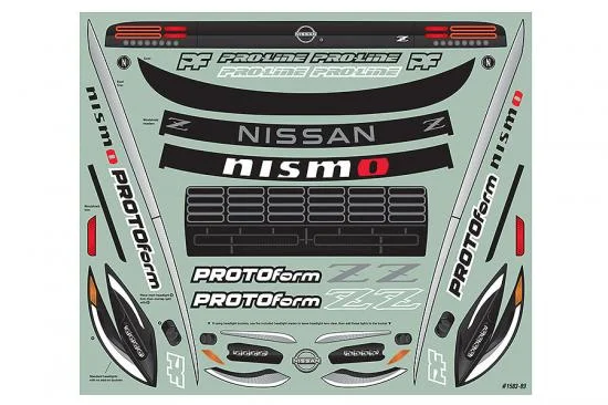 ProLine 2023 Nissan Z Clear Bodyshell - Fits Arrma Vendetta/Infraction — image 6 of 15