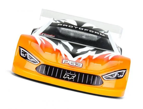 Protoform 1:28 P63 Lightweight Clear Bodyshell For Mini Z (98mm WB) — image 8 of 13