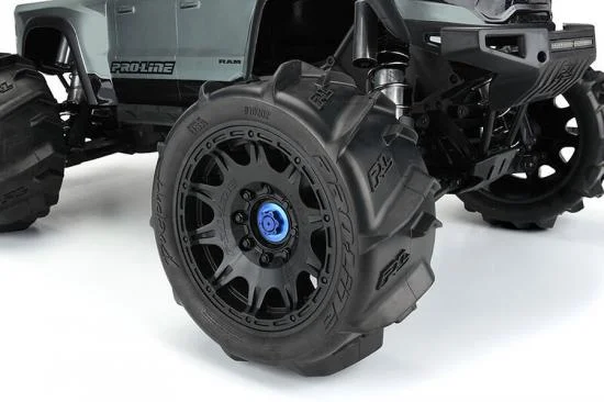 ProLine Dumont Paddle Tyres Pre Mounted on 5.7 Raid Black Wheels (2) — image 6 of 10