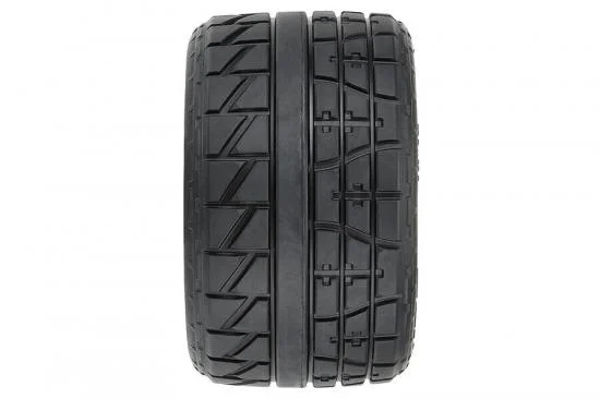 ProLine Menace HP 3.8 Belted Tyre On Raid Black 8x32 17mm Hex Wheels (2) — image 10 of 12