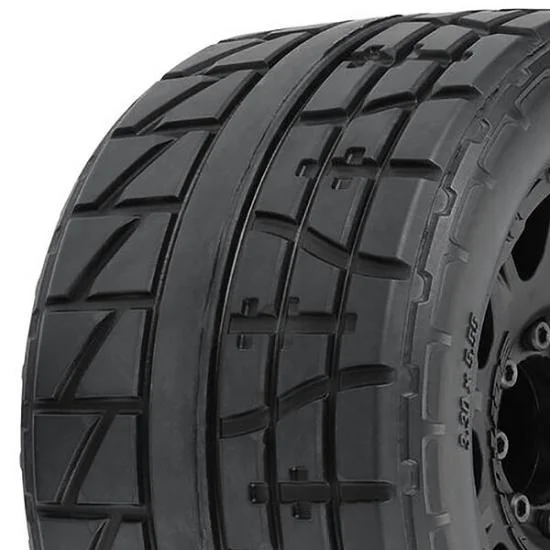 ProLine Menace HP 3.8 Belted Tyre On Raid Black 8x32 17mm Hex Wheels (2) — image 1 of 12