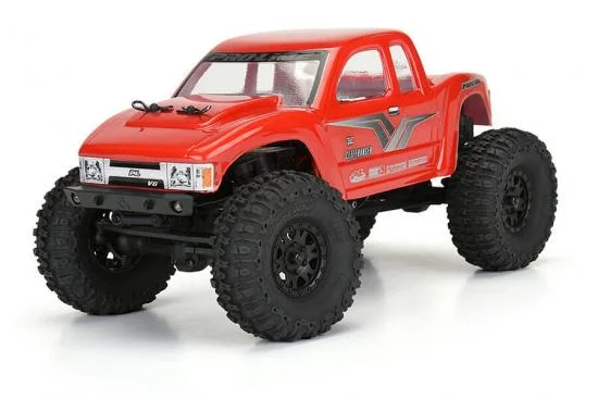 ProLine Trencher 1.0 Tyres On Mini IMPULSE Black Wheels - SCX24 — image 6 of 8