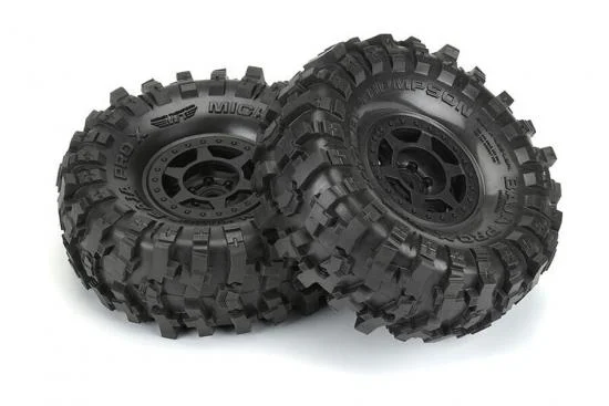 ProLine Mickey Thompson Baja Pro X 1.9 G8 Tyres - Mounted On Black Holcomb Wheels (2) — image 4 of 9