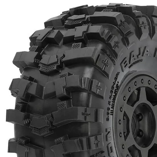 ProLine Mickey Thompson Baja Pro X 1.9 G8 Tyres - Mounted On Black Holcomb Wheels (2) — image 1 of 9
