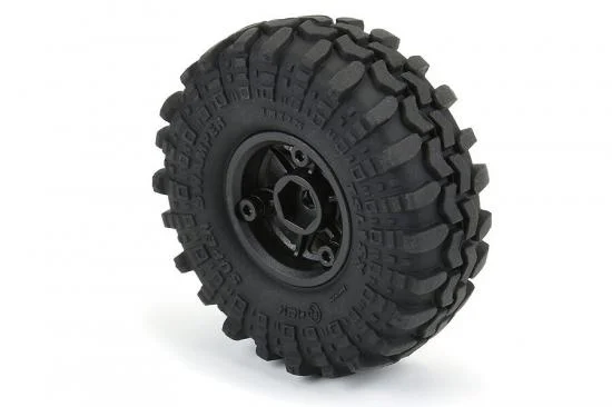 ProLine Interco Super Swamper TSL SX 1.0 on Black Holcomb Wheels - Fits Axial SCX24 (4) — image 4 of 9
