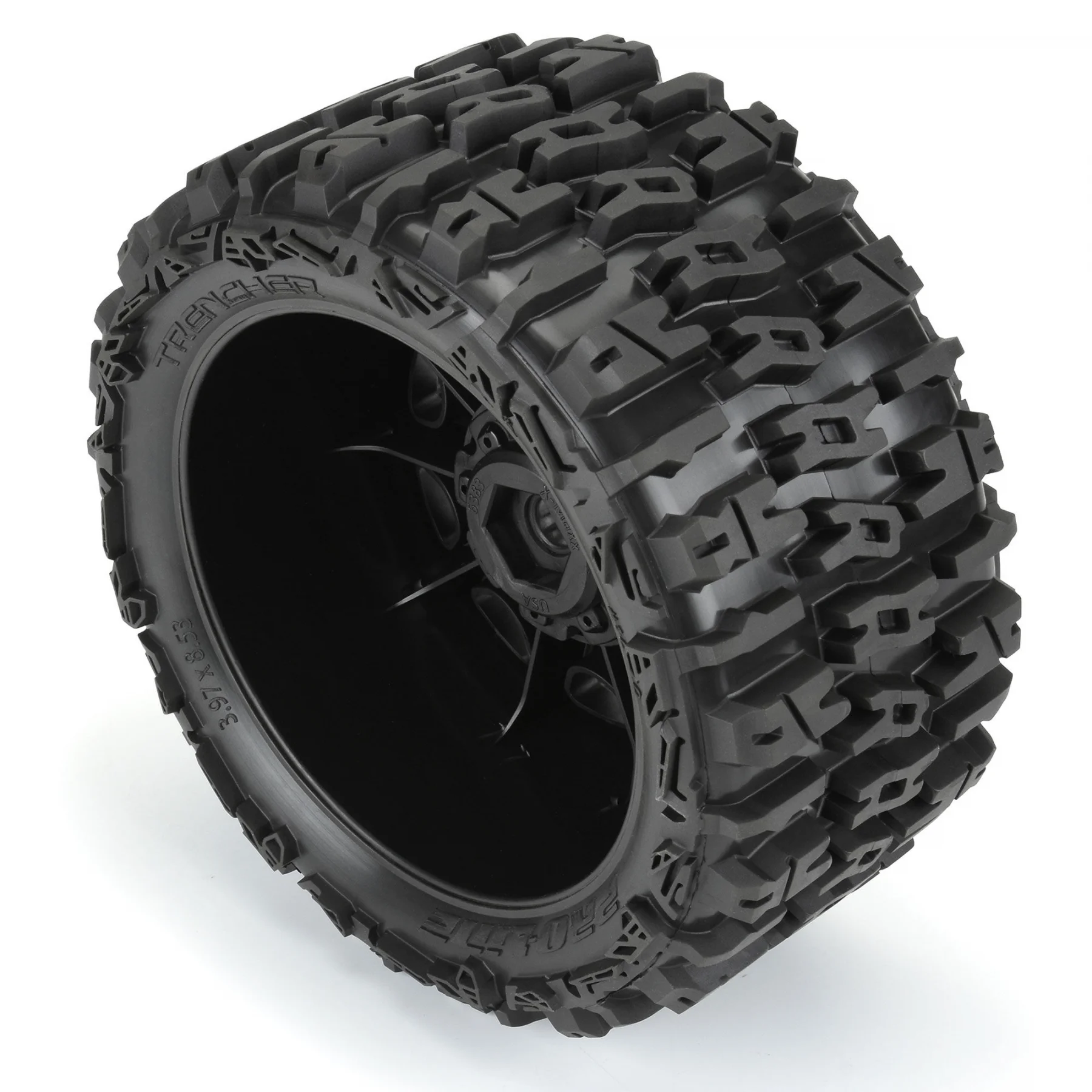 ProLine Trencher 5.7 Tyres on Raid 24mm Wheels (2)