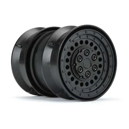 ProLine Carbine 1.9 Black Internal Beadloc Dually Wheels (2)