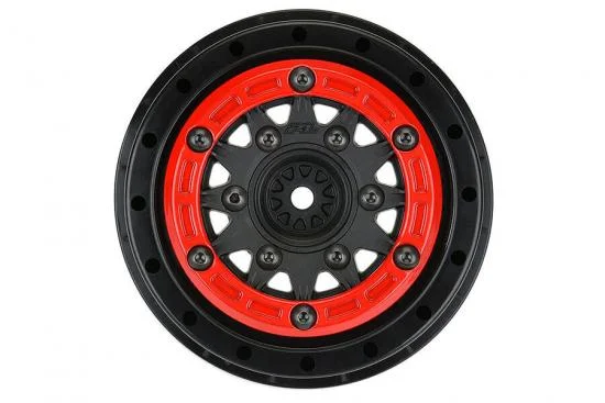 ProLine Raid 2.2/3.0 Red/Black Beadloc 6X30 SC Wheels (2) — image 2 of 9