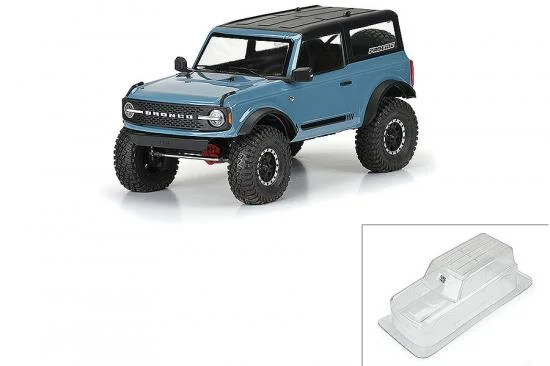 ProLine 2021 Ford Bronco Clear Body Set + Accessories (290mm WB) &mdash; image 13 of 21