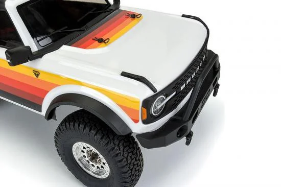 ProLine 2021 Ford Bronco Clear Body Set + Accessories (313mm WB) &mdash; image 18 of 21
