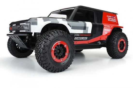 ProLine Ford Bronco R Clear SC Bodyshell - Fits Tenacity/Senton/Slash — image 10 of 16