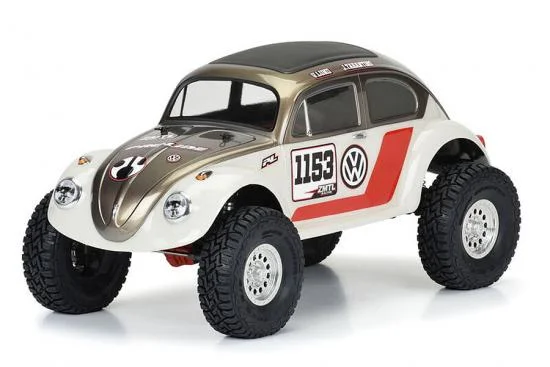ProLine Volkswagen Beetle Clear Crawler Bodyshell (313mm WB) — image 12 of 13