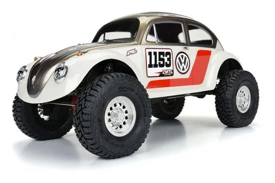 ProLine Volkswagen Beetle Clear Crawler Bodyshell (313mm WB) — image 9 of 13