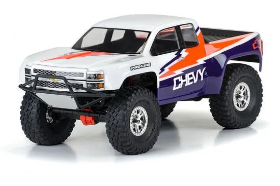 ProLine 2015 Chevy Silverado Clear Crawler Bodyshell (313mm WB) &mdash; image 15 of 16