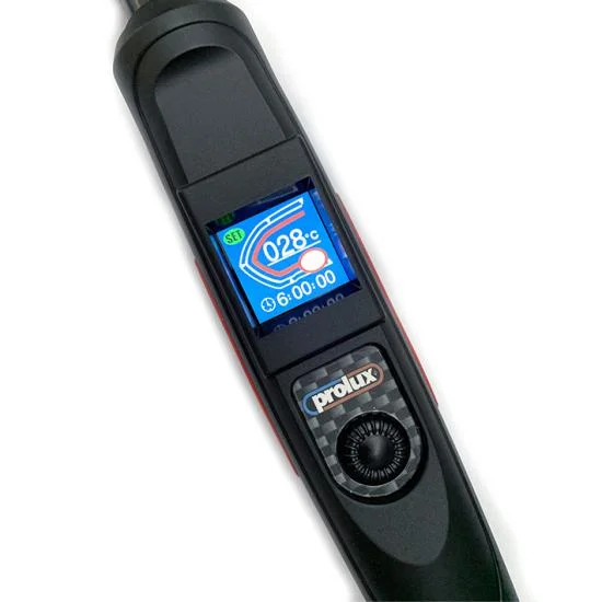 Prolux Digital Tft-Lcd Thermal Sealing Iron W/Stand EU 2-Pin — image 2 of 3