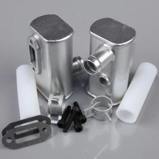Stinger Engines Muffler (fits 20cc Twin) (2 pcs) — image 2 of 2