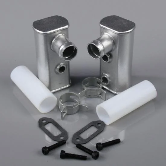 Stinger Engines Muffler (fits 30cc Twin) (2 pcs) &mdash; image 2 of 2