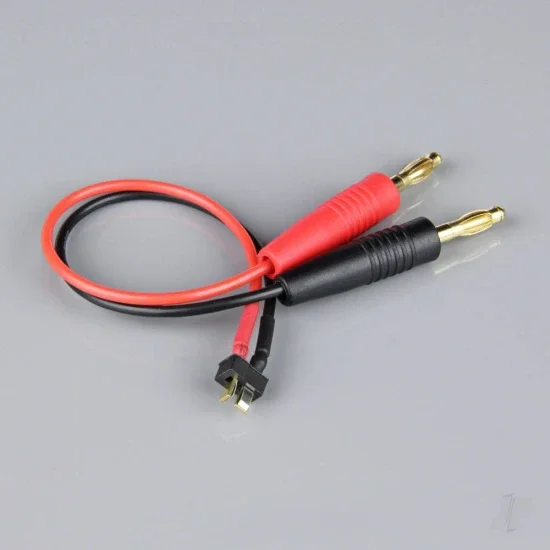 Radient Charge Lead, 4mm Bullet to Mini Deans Male, 18AWG, 150mm (ESC End) — image 4 of 4