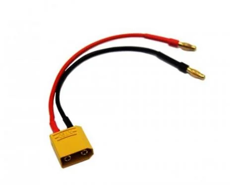 Heavy Duty XT90 to 4mm Plugs Charge Lead &mdash; image 2 of 3