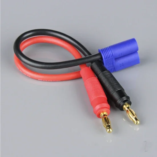 Radient Charge Lead, 4mm Bullet to EC5 Male,12AWG, 150mm (ESC End) &mdash; image 2 of 2